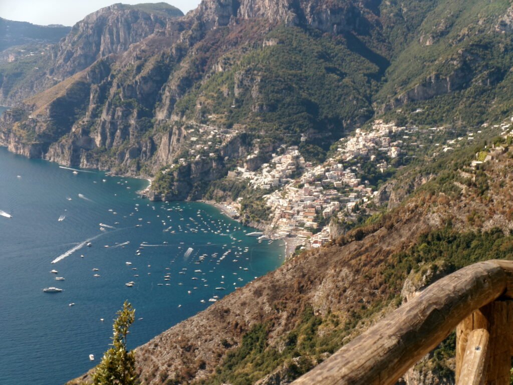 Path of the Gods, Positano looks so tiny!