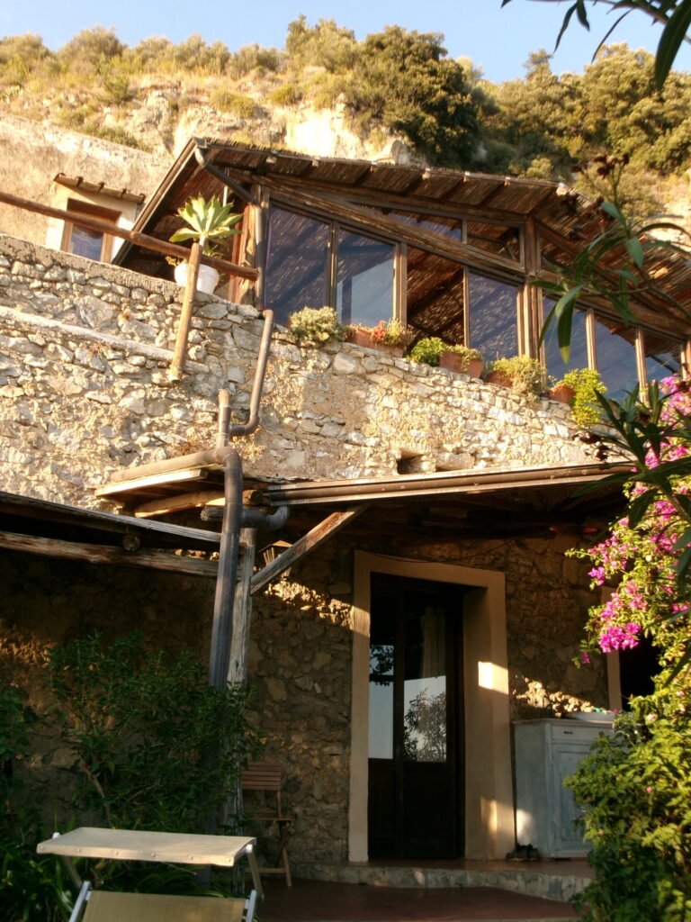 The ancient house, our home during the Positano Yoga retreat.